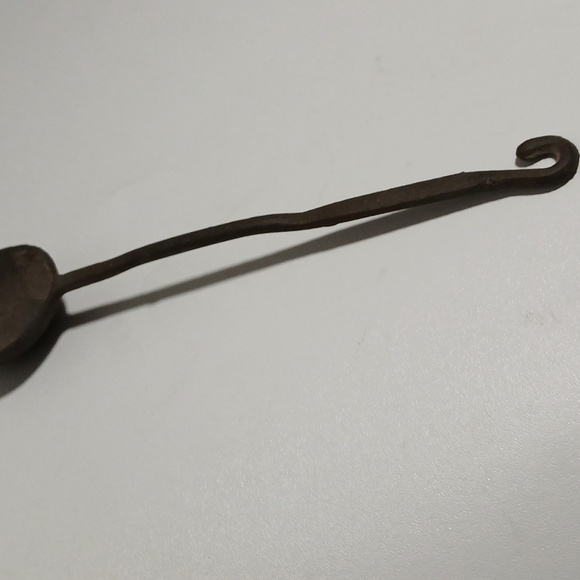 Vintage Foundry Ladle, Metal Crucible, Forged Ladle Decor - Picture 7 of 7